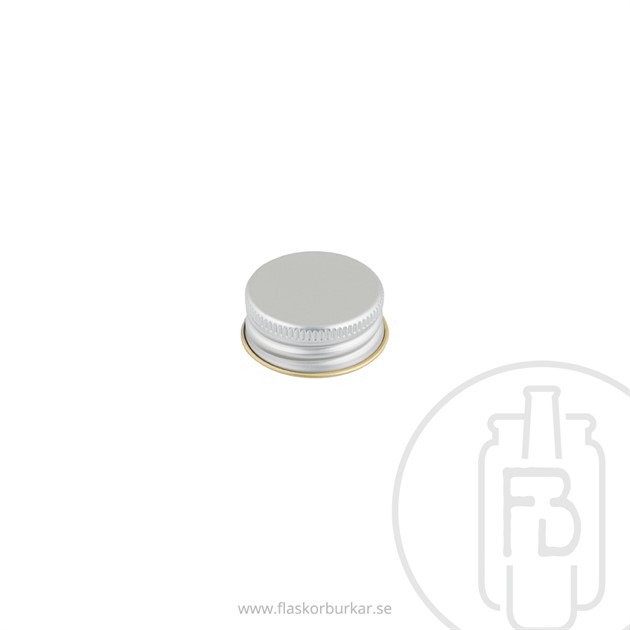 Metallkapsyl 28mm Silver